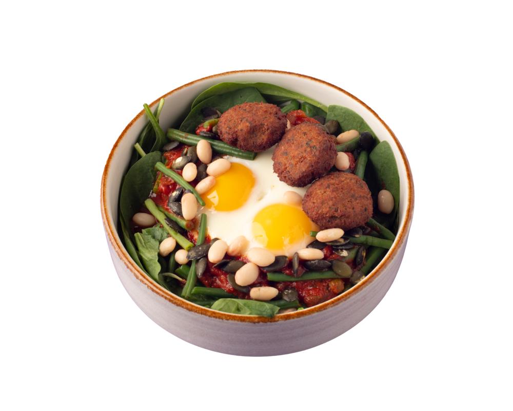 Falafel <br> Shakshuka